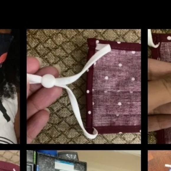 $15/5 pleated 3-layered facemasks w/ ear a… - Picture 7 of 16